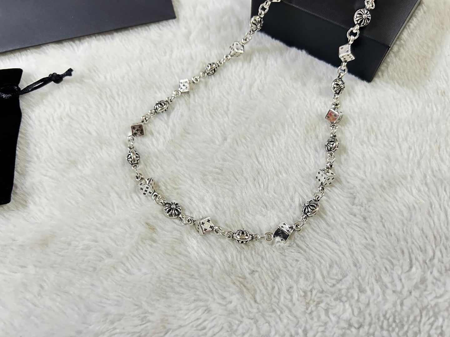 Chrome Hearts Silver Polishing Necklace